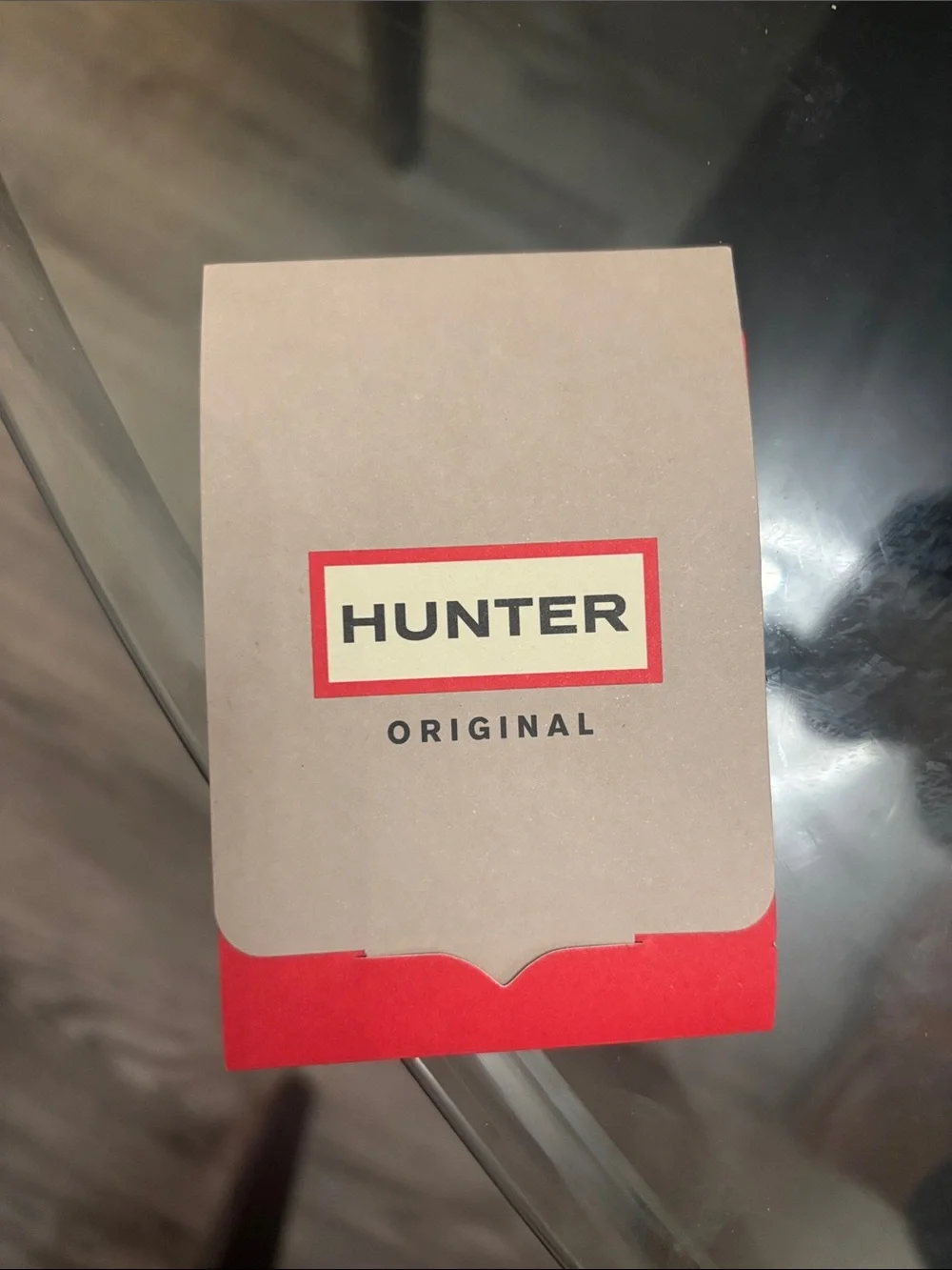 Hunter Black Rain Boots with White Speckle